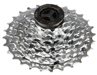 Tecora Primax e cassette 7 speed 11-28t zilver in doosje