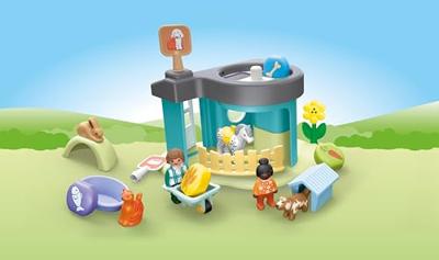 Playmobil® Junior 71690 dierenpension met voerautomaat Playmobil® Junior 71690 dierenpension met voerautomaat
