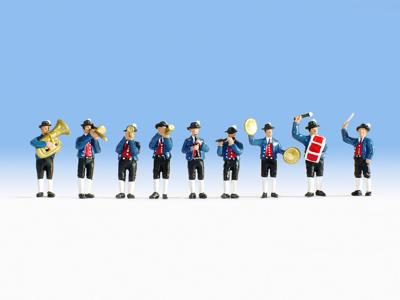 NOCH 15580 H0 Muziekkapel figuren Geverfd, Staand