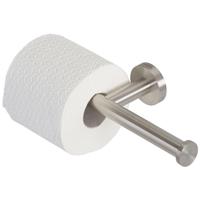 Geesa Nemox Toiletrolhouder zonder klep dubbel RVS geborsteld 916518-05 - thumbnail