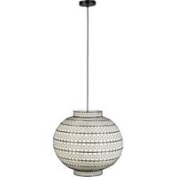 Dutchbone Hanglamp 'Ming' rond, 50cm - thumbnail