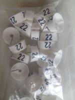 MB wit/zwart 22 voor op kledinghanger - thumbnail