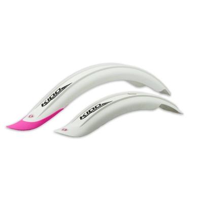 Simpla spatbordenset Kido Short 16   18 inch wit/roze