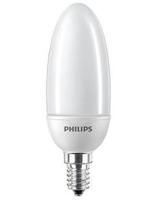Philips Softone E14 Spaarlamp - Kaarsvormig - Mat - 8W vervangt 35W - Warm wit licht - thumbnail