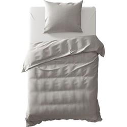 Yellow Yellow Oxford Dekbedovertrek 140x200/220 Dark Grey