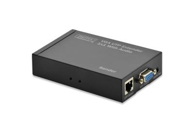 Digitus DS-53400 Extender (verlenging) VGA Via netwerkkabel RJ45 300 m