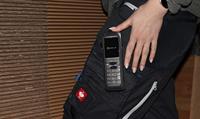 JT Berlin Turnline Riemtas Gigaset CL660, CL660A, CL660HX, CL690A Zwart - thumbnail
