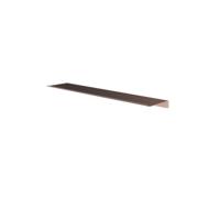Hotbath &More Planchet 60 cm inclusief bevestigings rails Geborsteld koper PVD - thumbnail