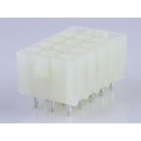 Molex 10844150 Female header, inbouw (standaard) Totaal aantal polen: 15 Rastermaat: 6.35 mm Inhoud: 1 stuk(s) Bag - thumbnail