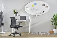 Rocada Bureaustoel 907-3 Blauw, Zwart R907335 1 stuk(s) - thumbnail