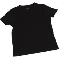 Creativ Company T-shirts, b: 40 cm, afm 7-8 jaar, ronde hals, 145 gr, zwart, 1 stuk - thumbnail