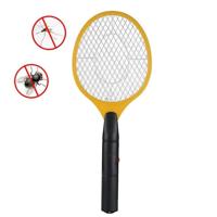 Hand Racket mug Swatter Insect Home Garden Pest Bug vliegen Mosquito Zapper Swatter moordenaar elektrische vliegen Swatter(YELLOW) - thumbnail