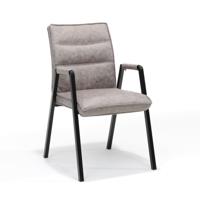 Armstoel Carmen Pebble - Set van 4 - thumbnail