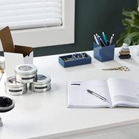 Lettertang dymo junior embossing blauw - thumbnail