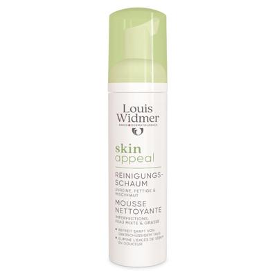 Louis Widmer SkinAppeal Reinigende Mousse Onzuivere Huid Zonder Parfum 150ml