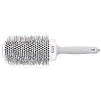 Olivia Garden Wavy Bristles White & Grey Brush Ø65mm - thumbnail