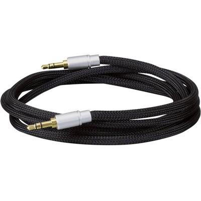 Dynavox 207382 Audio Aansluitkabel [1x Jackplug male 3,5 mm - 1x Jackplug male 3,5 mm] 3.00 m Zwart