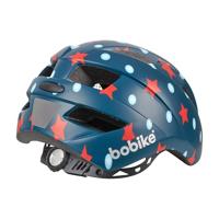 Bobike Kinderhelm plus navy stars s (52-56cm) blauww - thumbnail