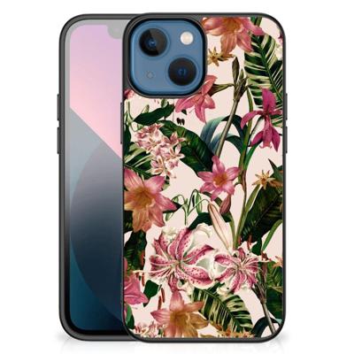 Apple iPhone 13 mini Bloemen Hoesje Flowers Apple iPhone 13 mini Bloemen Hoesje Flowers