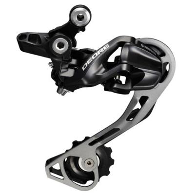 Shimano a.derailleur deore 10v rd-m610sgsl zwart oem