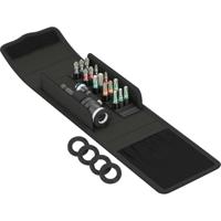 Wera T 1 05134021001 Bitset 17-delig Inbus, Kruiskop Pozidriv, Kruiskop Phillips, Torx Incl. bithouder - thumbnail