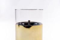 Lilly Glass 10 cm - goud - thumbnail
