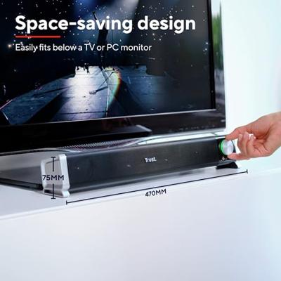 Trust Asto 2.0 PC-luidsprekers Kabelgebonden 12 W Zwart, Zilver