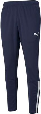 PUMA teamLIGA Trainingsbroek Donkerblauw Wit