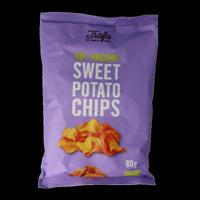 Trafo Chips zoete aardappel bio 80 Gram - thumbnail