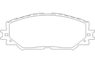 Remblokken set 2433601 Remblokken set 2433601