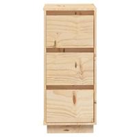 Dressoir 32x34x75 cm massief grenenhout - thumbnail