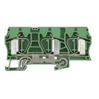 Weidmüller 1768310000-20 Aardingsklem Spanveer Groen-geel 20 stuk(s)