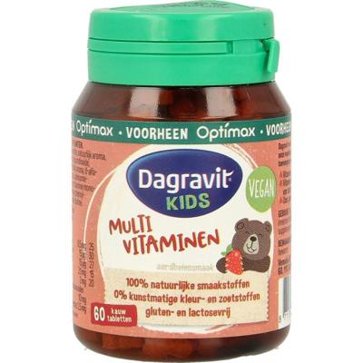 Dagravit Kids Multivitaminen Kauwtabletten Aardbeien