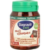 Dagravit Kids Multivitaminen Kauwtabletten Aardbeien - thumbnail