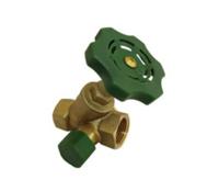 Kirchhoff Y-type afsluiter, 1", met aftapkraan - 989194055 - thumbnail