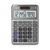 Casio MS-100FM Bureaurekenmachine Grijs Aantal displayposities: 10 werkt op batterijen, werkt op zonne-energie (b x h x d) 101 x 148.5 x 27.6 mm - thumbnail