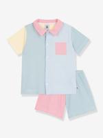 PETIT BATEAU pyjama short set wit - thumbnail