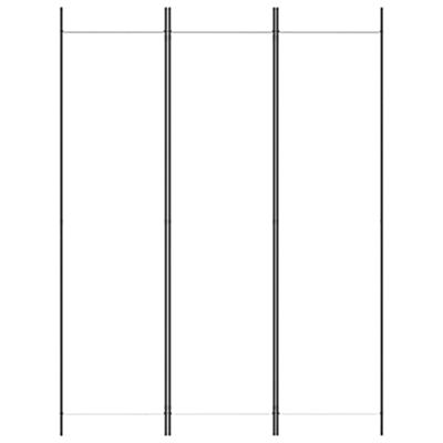 Kamerscherm met 3 panelen 150x200 cm stof wit Kamerscherm met 3 panelen 150x200 cm stof wit