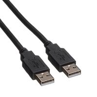 ROLINE USB 2.0 Kabel, type A-A, zwart, 4,5 m - thumbnail