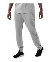 JAKO 6565K Joggingbroek Base Met Boord Kids - Lichtgrijs Gemeleerd - 128 - thumbnail