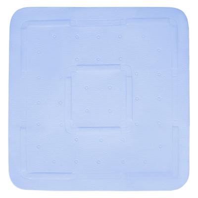 Differnz Tutus inlegmat douche antislip laag 100% PVC 55 x 55 cm blauw Differnz Tutus inlegmat douche antislip laag 100% PVC 55 x 55 cm blauw