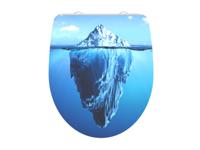 Schutte Duroplast High Gloss WC-bril ICEBERG met soft-close en quick-release 82579 - thumbnail