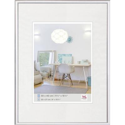walther+ design KV040S Wissellijst Papierformaat: 30 x 40 cm (b x h) 30 cm x 40 cm Zilver