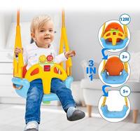 Jamara Kinderschommel Grow with me 3in1 blauw - thumbnail