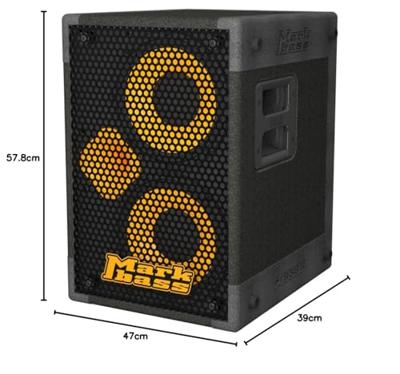 Markbass MB58R 102 ENERGY (8 Ohm) 2 x 10 inch basgitaar speakerkast 400 watt