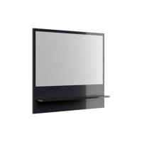 Spiegel Moon 105 cm Hoogglans Grafiet - thumbnail