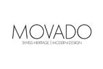 Horlogeband Movado 87-40-882N Leder Zwart 16mm - thumbnail