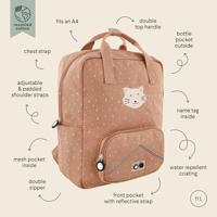 Grote rugzak Mrs Cat TRIXIE rozen - thumbnail