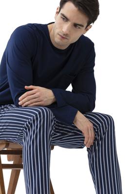 Mey Pyjama Portimo blauw