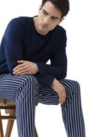 Mey Pyjama Portimo blauw - thumbnail